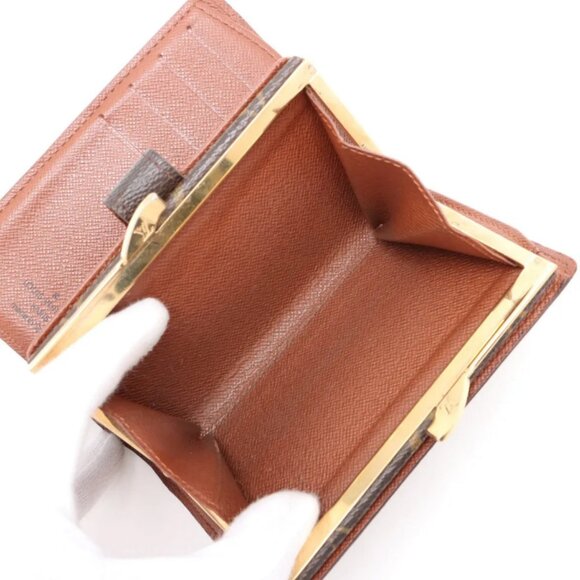 Louis Vuitton Monogram Viennois Compact Wallet - Picture 7 of 9